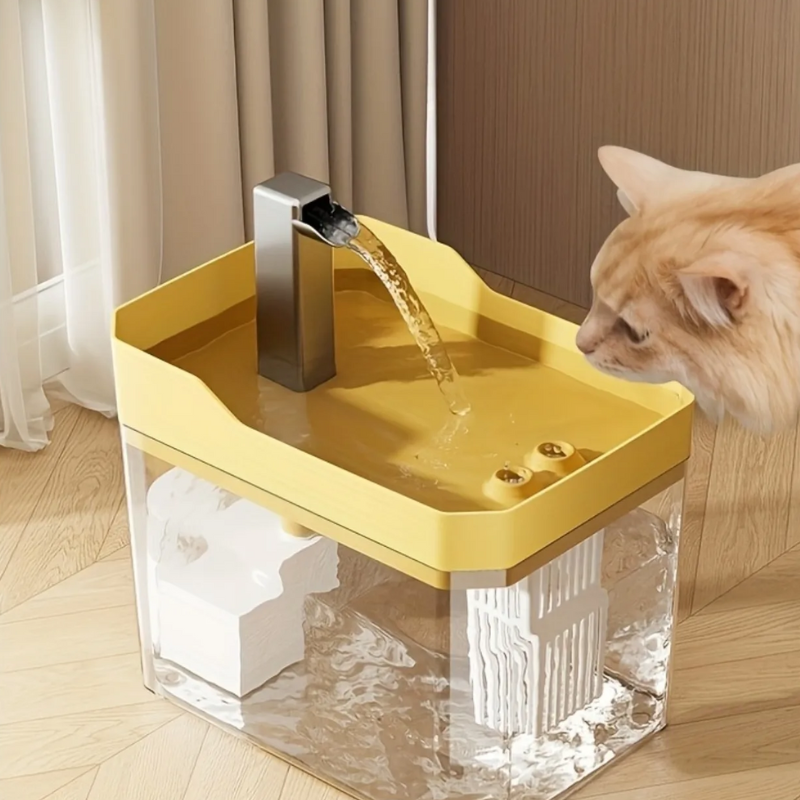Automatic Pet Water Fountain with Filtered Flow