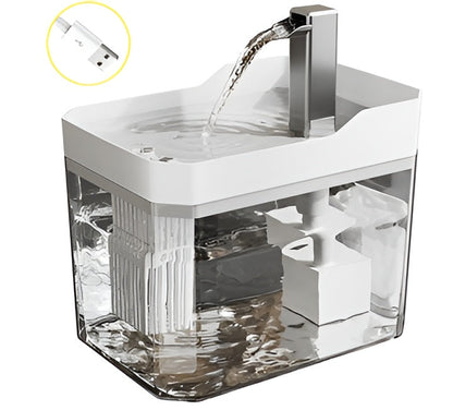 Automatic Pet Water Fountain with Filtered Flow