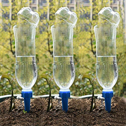 Automatic Self Watering Plant System 10 Pack Adjustable Drip Irrigation Spikes