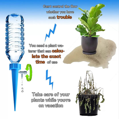 Automatic Self Watering Plant System 10 Pack Adjustable Drip Irrigation Spikes