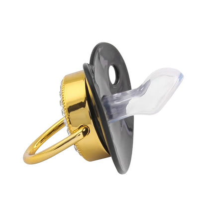 BPA-Free Silicone Baby Pacifier with Soft Soothing Nipple