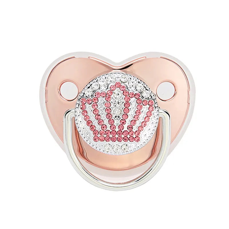 BPA-Free Silicone Baby Pacifier with Soft Soothing Nipple