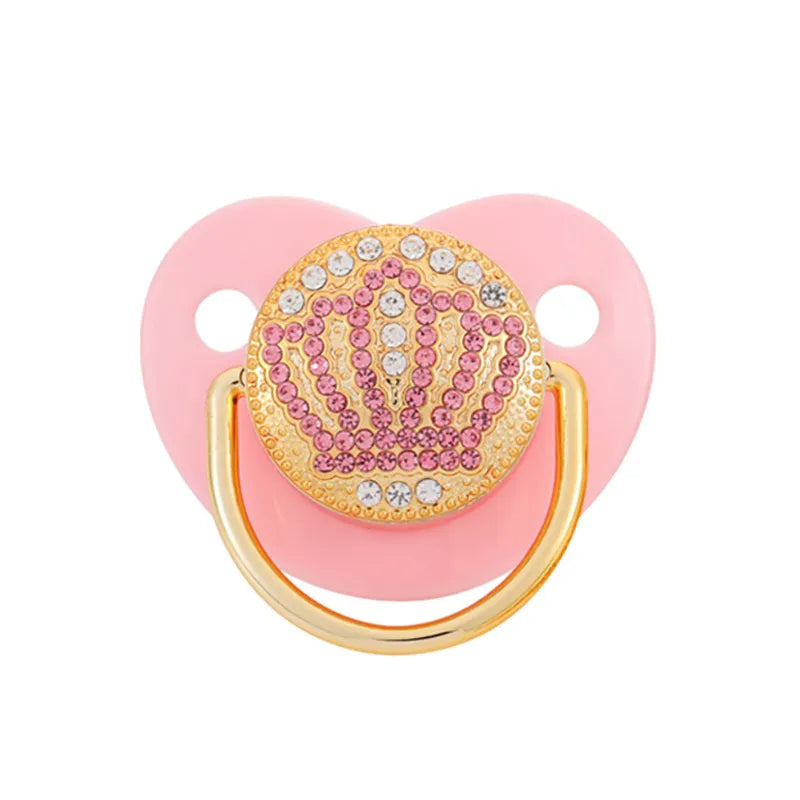 BPA-Free Silicone Baby Pacifier with Soft Soothing Nipple