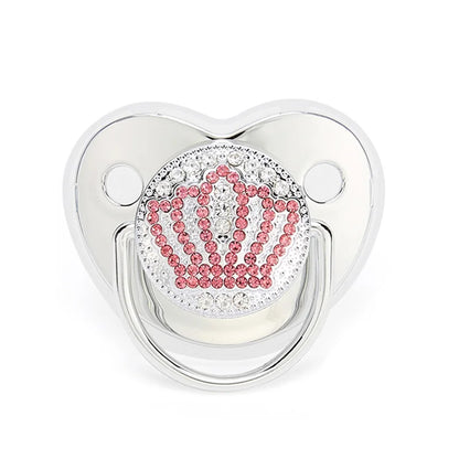 BPA-Free Silicone Baby Pacifier with Soft Soothing Nipple