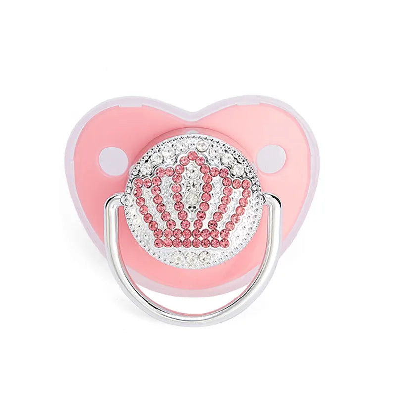 BPA-Free Silicone Baby Pacifier with Soft Soothing Nipple