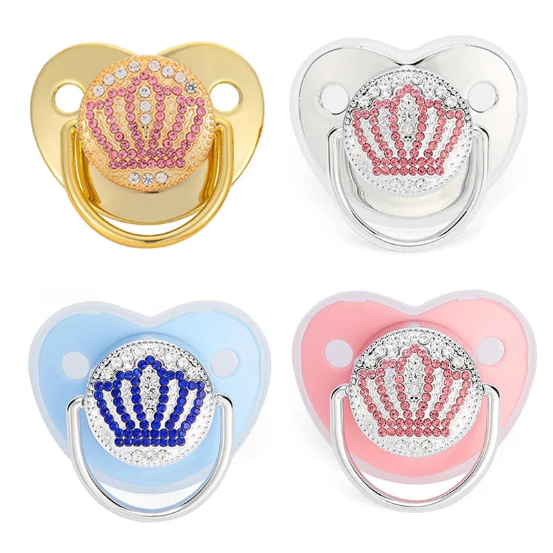 BPA-Free Silicone Baby Pacifier with Soft Soothing Nipple