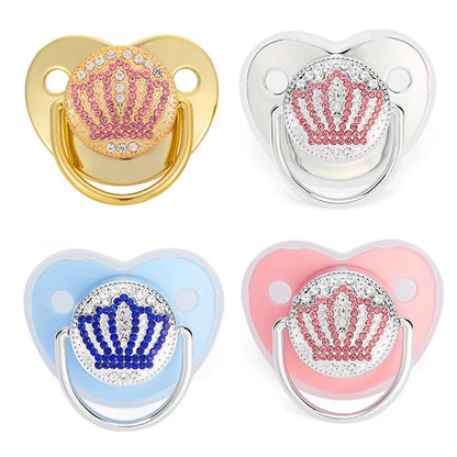 BPA-Free Silicone Baby Pacifier with Soft Soothing Nipple