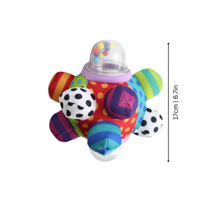 Baby Soft Sensory Grasping Rattle Toy