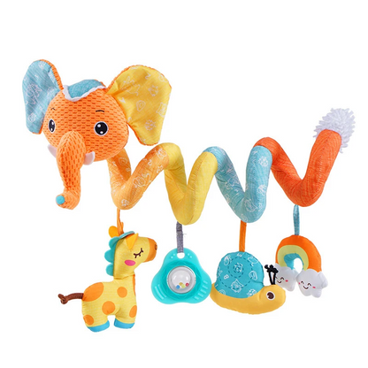 Baby Spiral Car Seat and Pram Sensory Toy