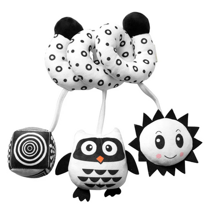Baby Spiral Car Seat and Pram Sensory Toy
