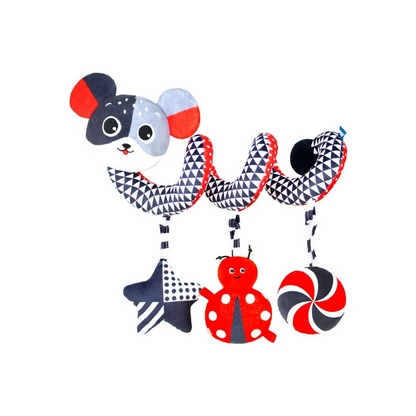 Baby Spiral Car Seat and Pram Sensory Toy