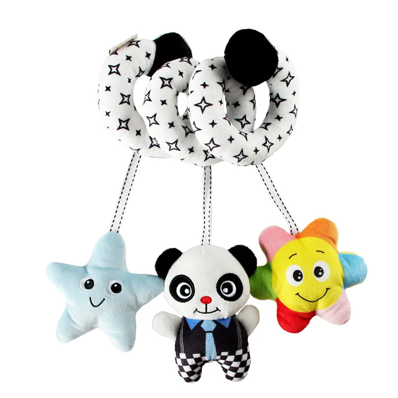 Baby Spiral Car Seat and Pram Sensory Toy