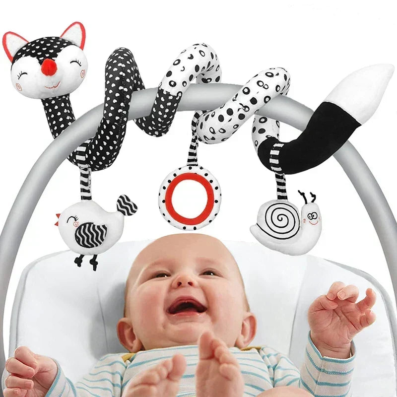 Baby Spiral Car Seat and Pram Sensory Toy
