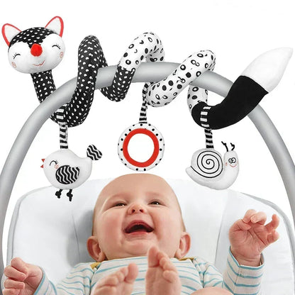 Baby Spiral Car Seat and Pram Sensory Toy