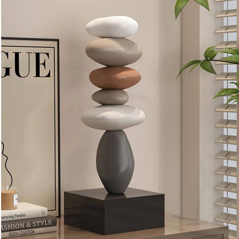 Balanture Zen Sculpture Modern Decorative Accent for Home