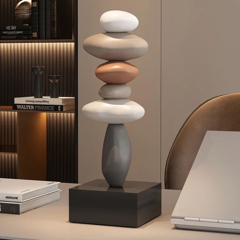 Balanture Zen Sculpture Modern Decorative Accent for Home