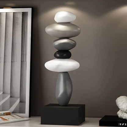 Balanture Zen Sculpture Modern Decorative Accent for Home