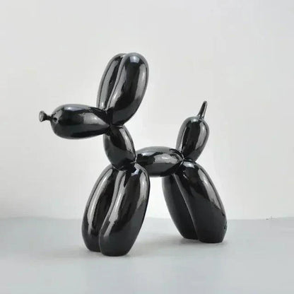 Balloon Dog Sculpture with Modern Resin Design for Playful and Stylish Home Decor
