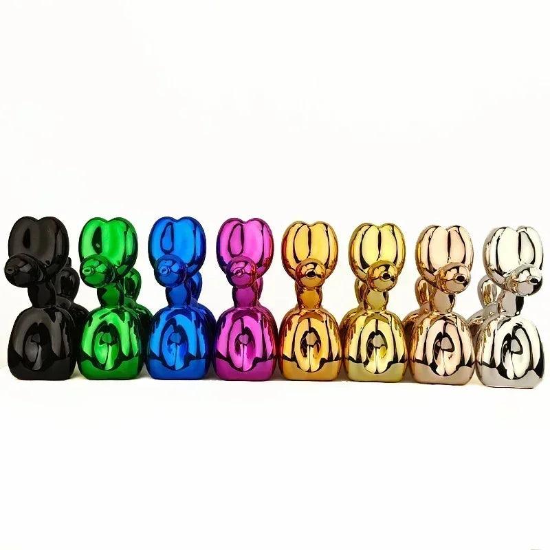 Balloon Dog Sculpture with Modern Resin Design for Playful and Stylish Home Decor