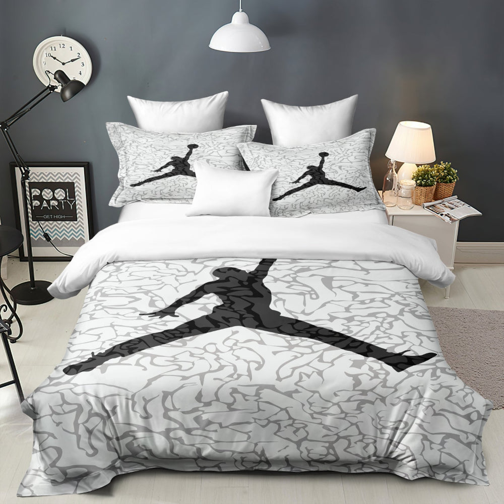 Bettwäsche-Set mit Basketballmotiv, Sportstil fürs Schlafzimmer
