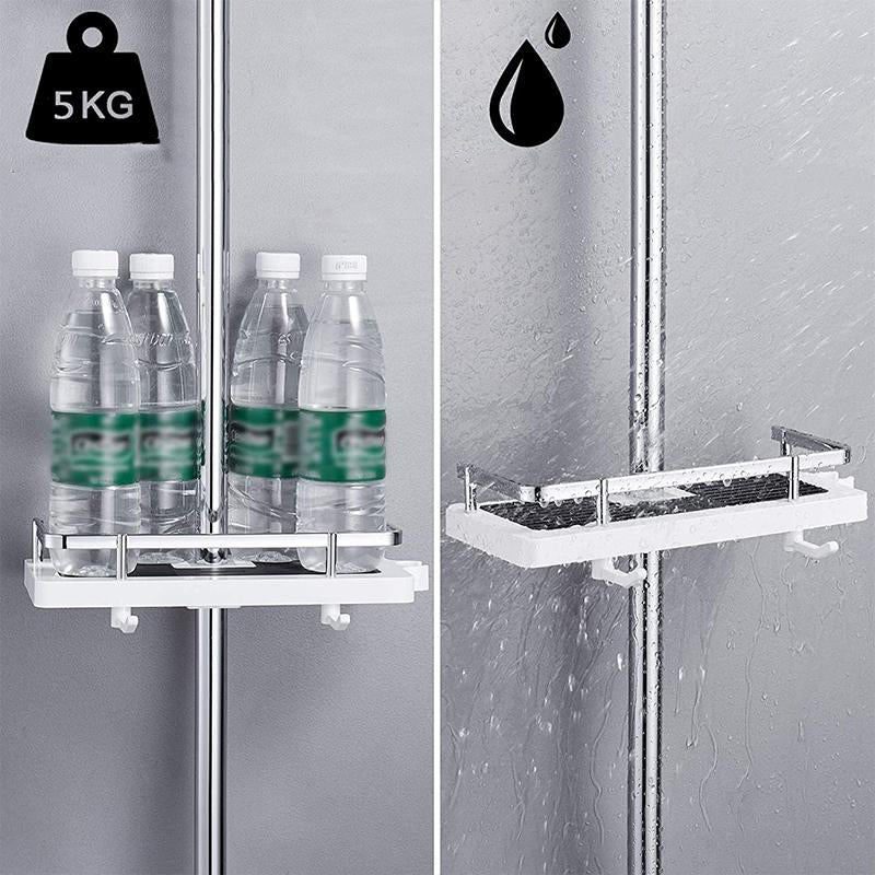 BathBuddy No Drill Shower Shelf Space Saving Bathroom Organizer