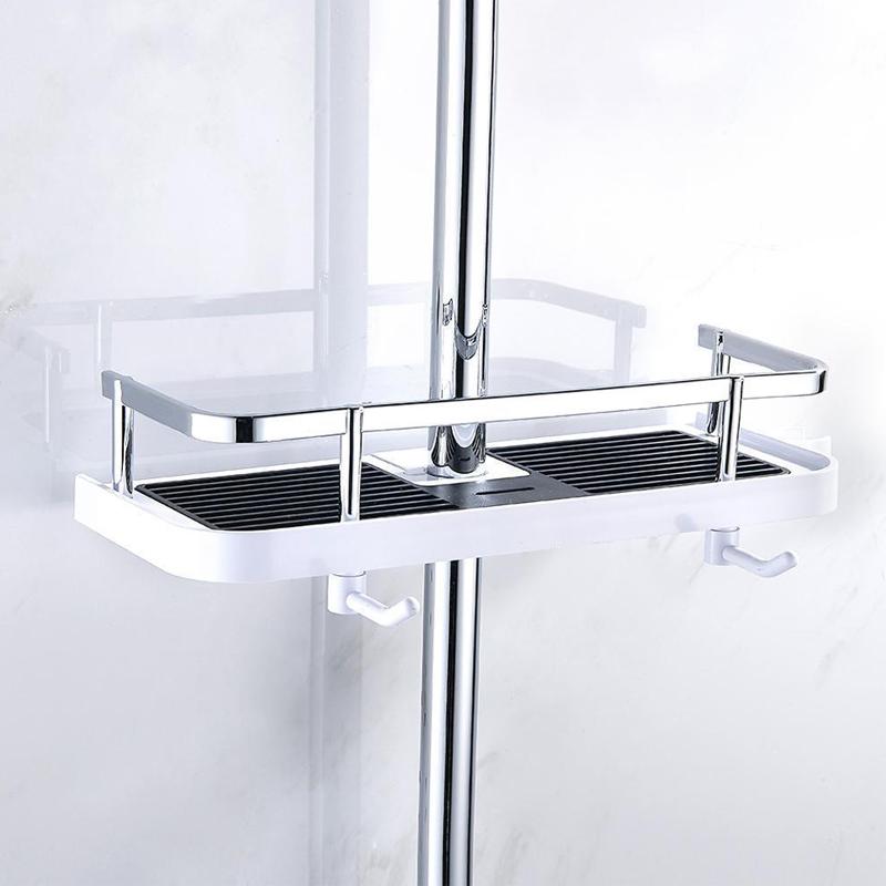 BathBuddy No Drill Shower Shelf Space Saving Bathroom Organizer