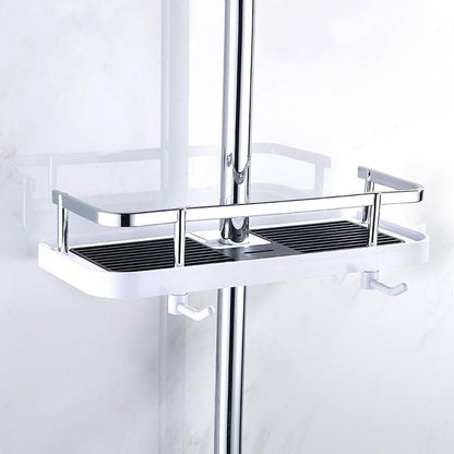 BathBuddy No Drill Shower Shelf Space Saving Bathroom Organizer