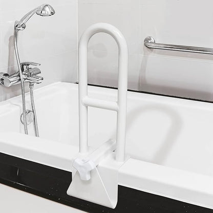 Bathtub Safety Grab Bar – No Drill Support Handle for Bathroom Stability