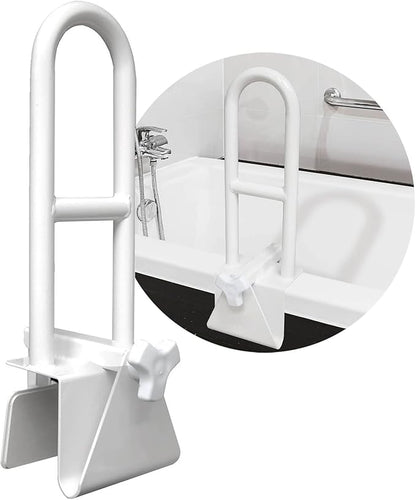 Bathtub Safety Grab Bar – No Drill Support Handle for Bathroom Stability