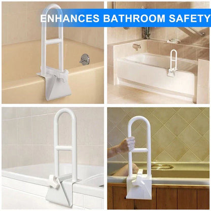 Bathtub Safety Grab Bar – No Drill Support Handle for Bathroom Stability