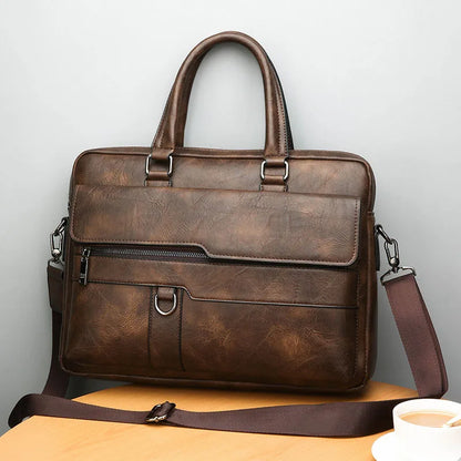 Benedicto Genuine Leather Shoulder Bag with Classic Crossbody Design for Everyday Use