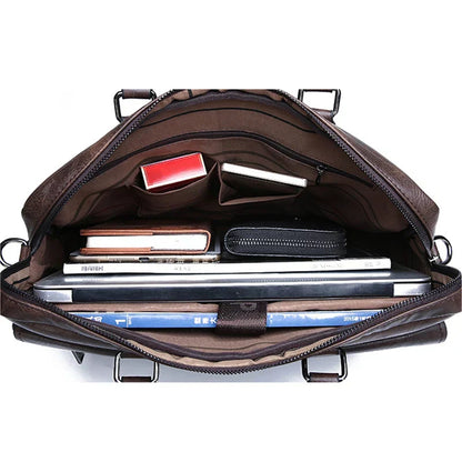 Benedicto Genuine Leather Shoulder Bag with Classic Crossbody Design for Everyday Use