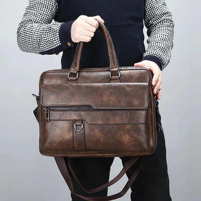 Benedicto Genuine Leather Shoulder Bag with Classic Crossbody Design for Everyday Use