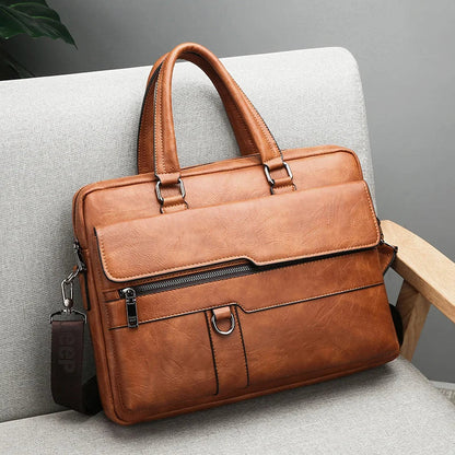 Benedicto Genuine Leather Shoulder Bag with Classic Crossbody Design for Everyday Use