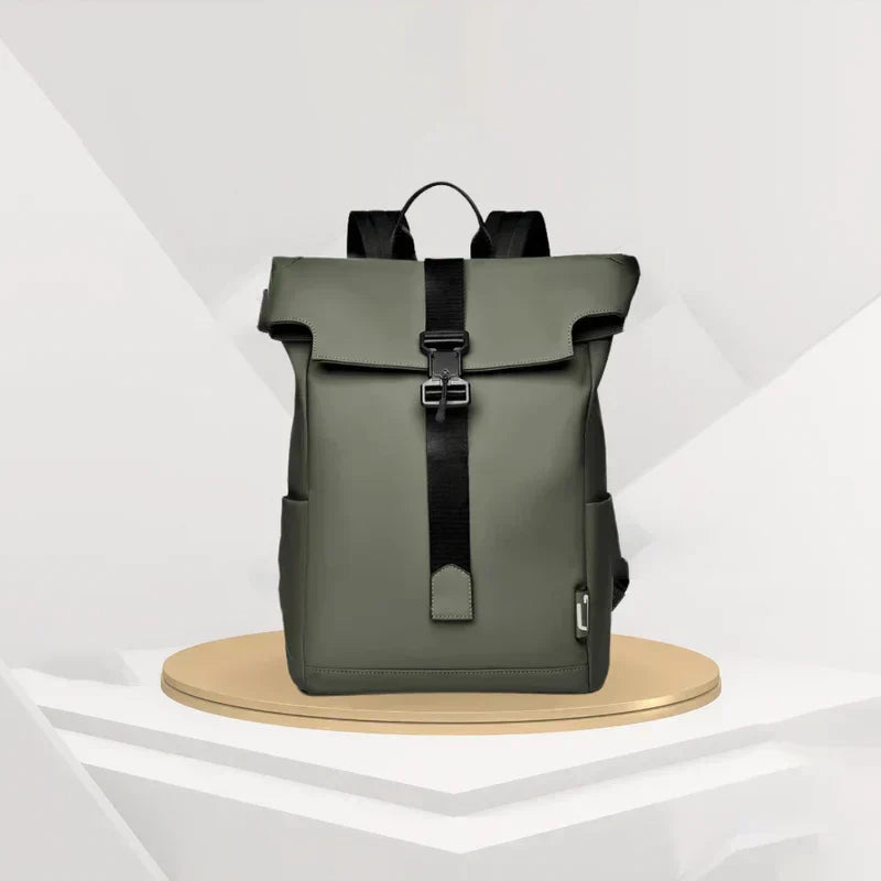 BergTrek Waterproof Travel Backpack with USB Charging Port