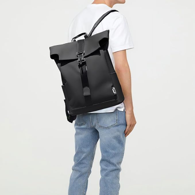 BergTrek Waterproof Travel Backpack with USB Charging Port