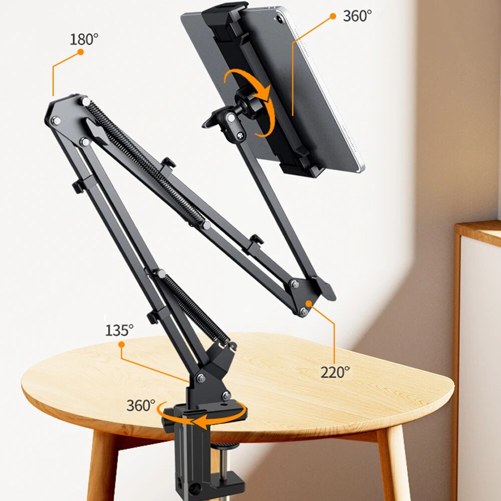 Bettina Adjustable Tablet Holder Stand for Hands Free Viewing