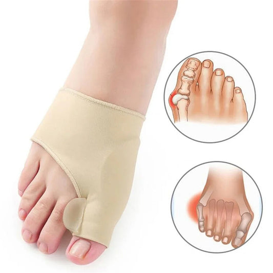 Big Toe Separator with Soft Stretchy Cushion for Toe Alignment Support