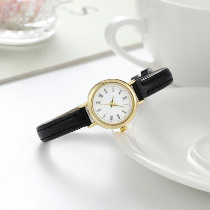 Billie Elegant Gold Women’s Watch with Roman Numeral Dial