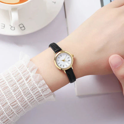 Billie Elegant Gold Women’s Watch with Roman Numeral Dial