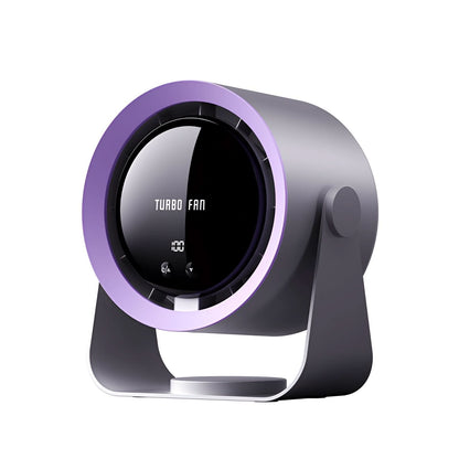 Blade-Free Tower Fan with LED Display and Adjustable Speeds