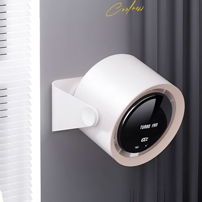 Blade-Free Tower Fan with LED Display and Adjustable Speeds