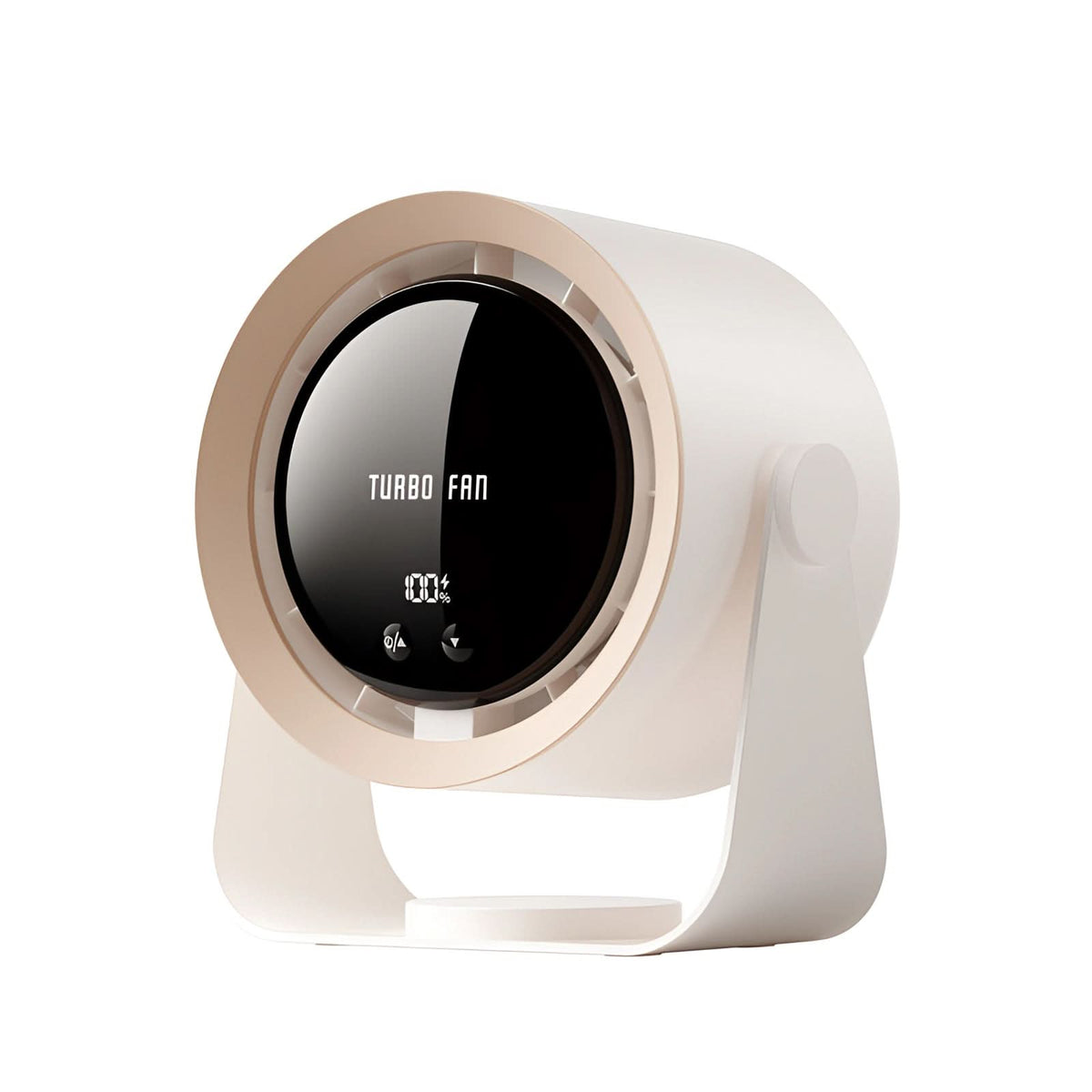 Blade-Free Tower Fan with LED Display and Adjustable Speeds