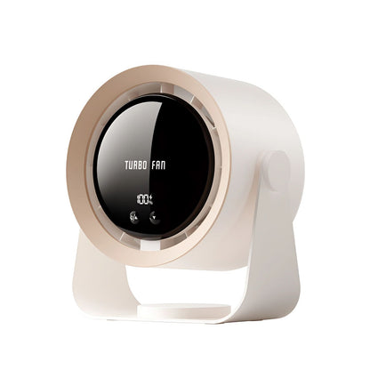 Blade-Free Tower Fan with LED Display and Adjustable Speeds