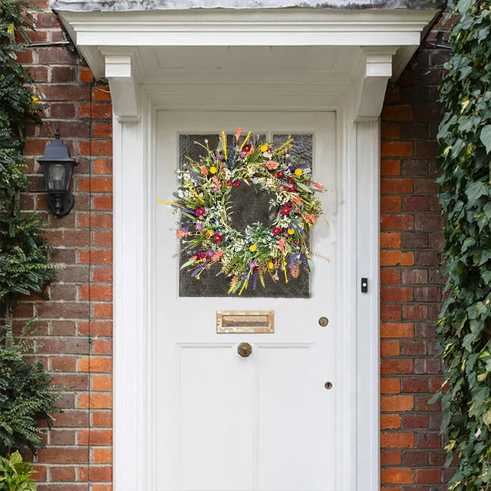 Bloomora Handcrafted Floral Door Wreath