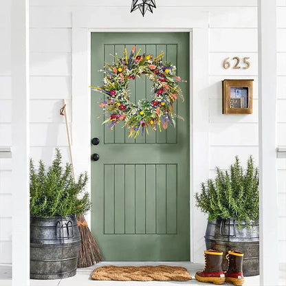 Bloomora Handcrafted Floral Door Wreath