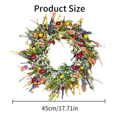 Bloomora Handcrafted Floral Door Wreath