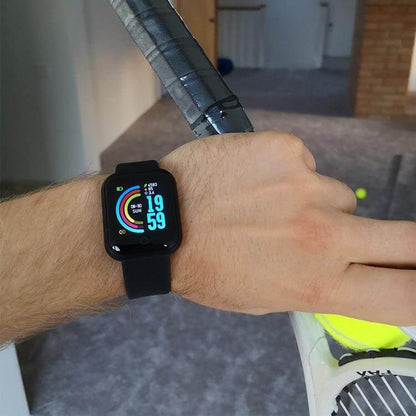 Bluetooth Fitness Smartwatch with Heart Rate and Activity Tracking