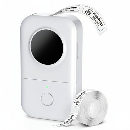 Etichettatrice termica Bluetooth mini portatile, stampante per l’organizzazione di casa e ufficio