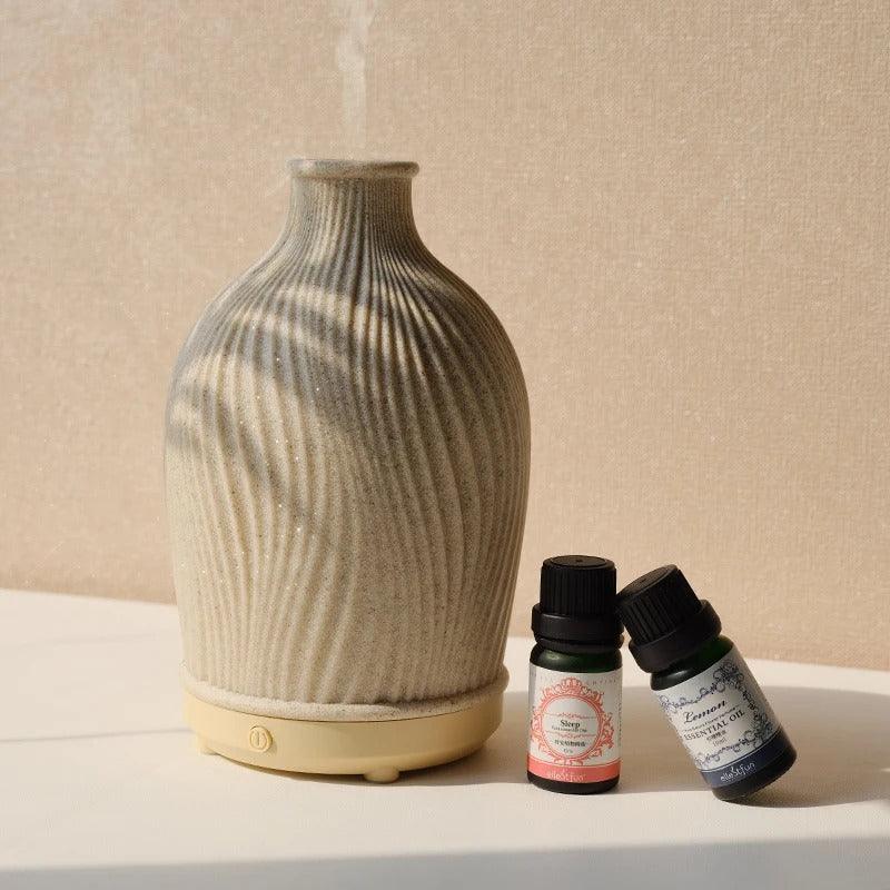 BohoBreeze Ultrasonic Aroma Diffuser and Air Humidifier Vase Design